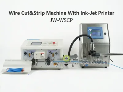Станок для резки и зачистки проводов с струйным принтером JW-WSCP - Машина для резки и зачистки проводов