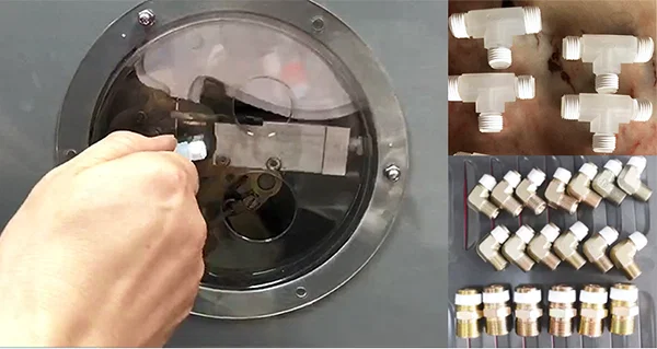 Машина для обмотки трубной нити тефлоновой лентой