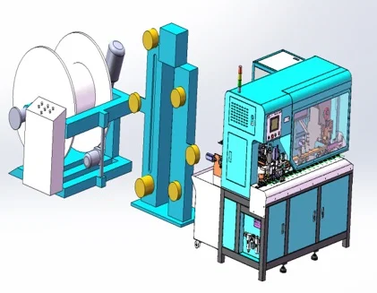 Полностью автоматическая машина для производства силовых кабелей в США, машина для производства кабелей с вилкой из розетки ЕС, резка силового кабеля для снятия изоляции
