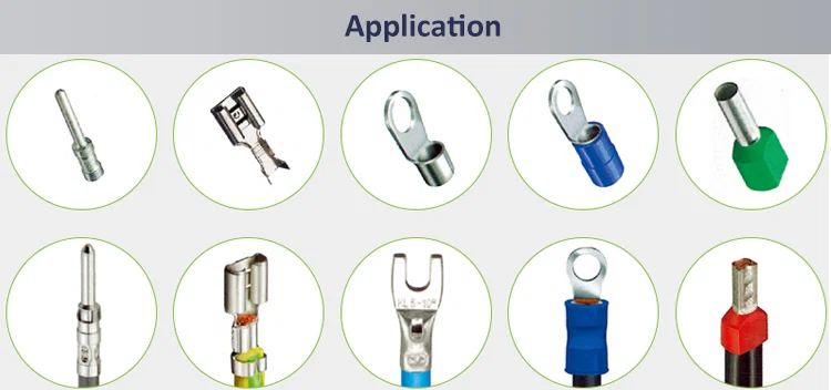 application of Wire Crimp Tool, Electrical Wire Crimper, Terminal Crimper применение инструмента для обжима проводов, электрического обжима проводов, обжима клемм