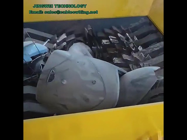 Stainless Steel Functional Plastic Crushing Machines Bottle Crusher Large&small single axis double a