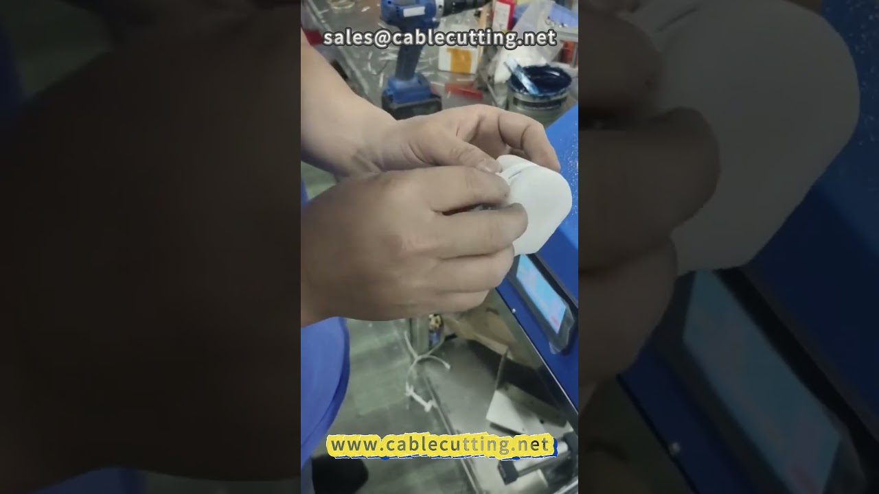Data wire paper card packaging machine #data line #charging line