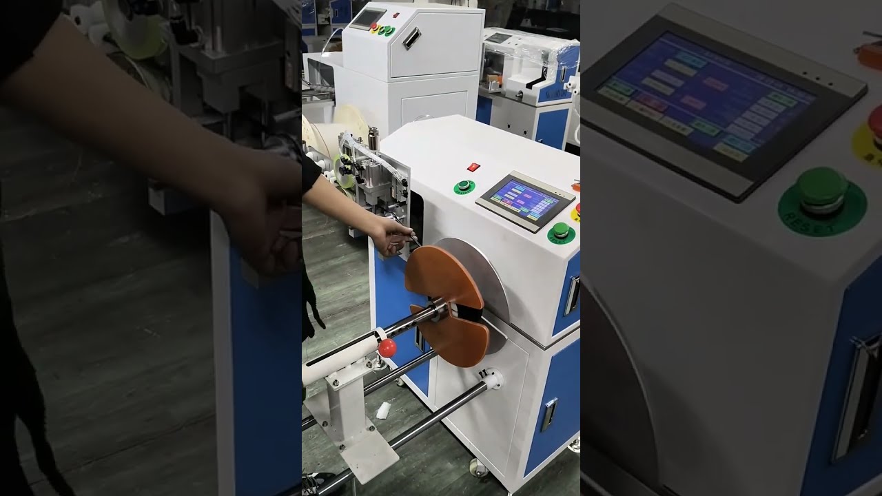 Automatic Meter Counting Traversing Wire Winding & Coiling Machine Precise Metering #automobile