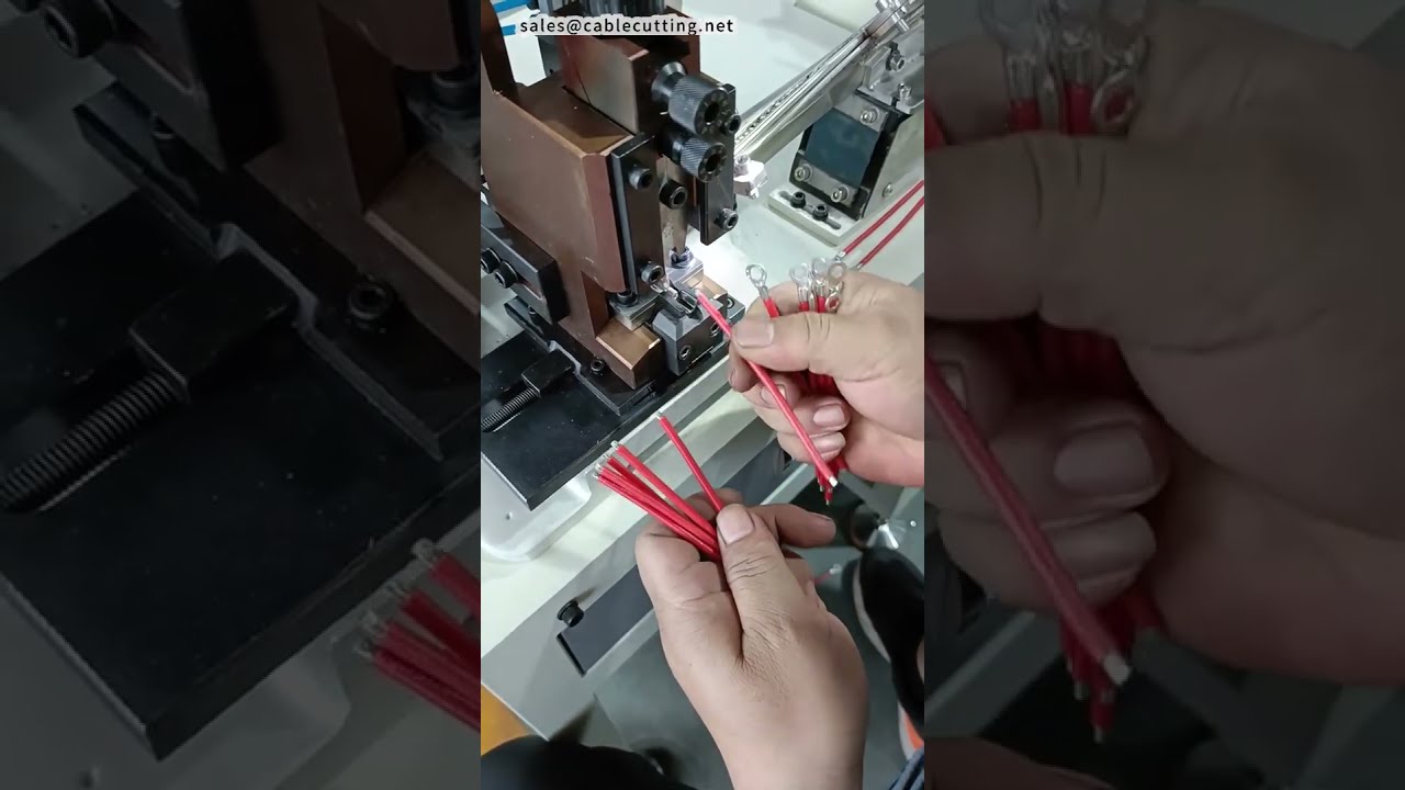 Vibratory Feeder Terminal Crimping Machine Boosts Efficiency #factory #machine