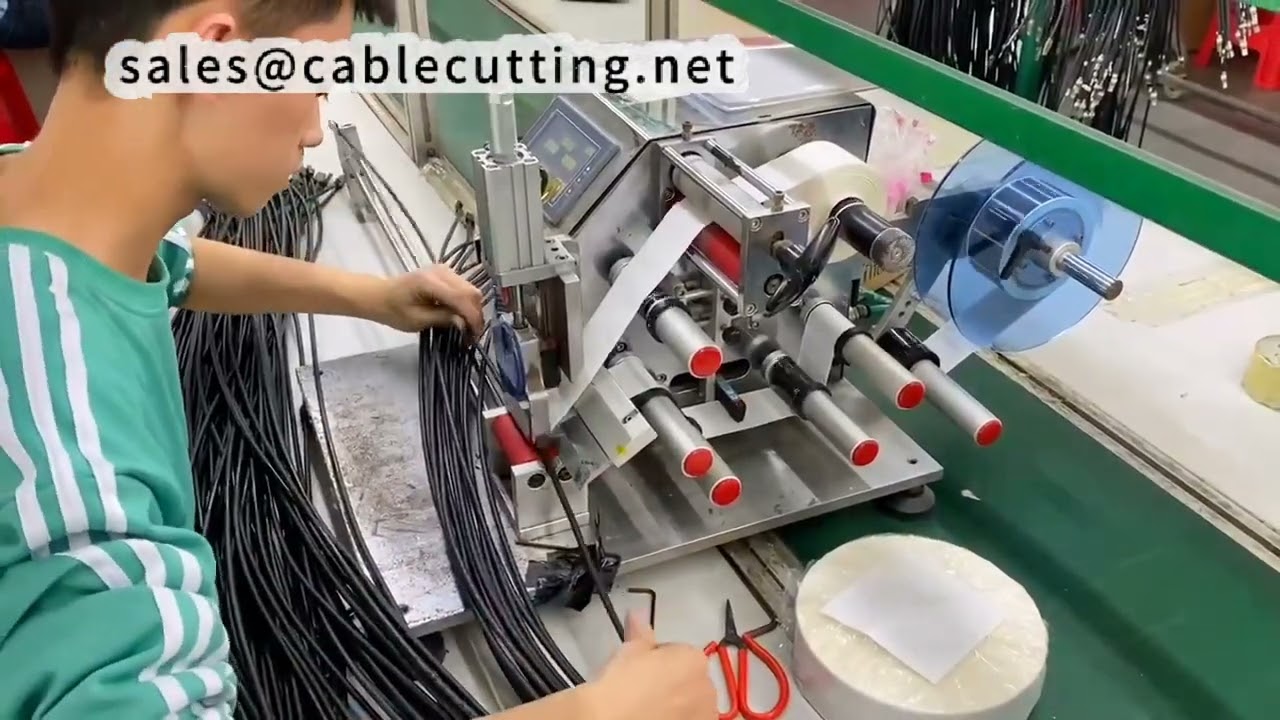 Desktop Roll Labeling Machine  Wrap Around Labeler