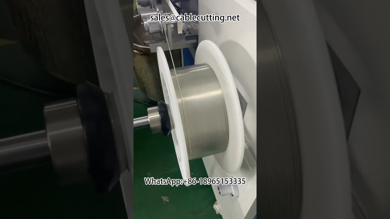 Solder wire I disc winding machine #solder #wire processing
