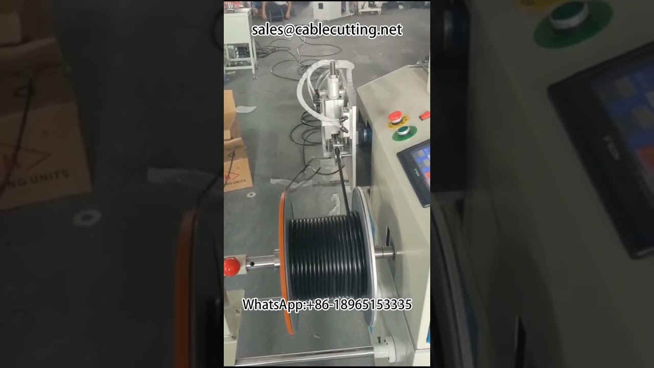 #wire winding machine #wire winding machine equipment #metre counting row cutting and winding machin