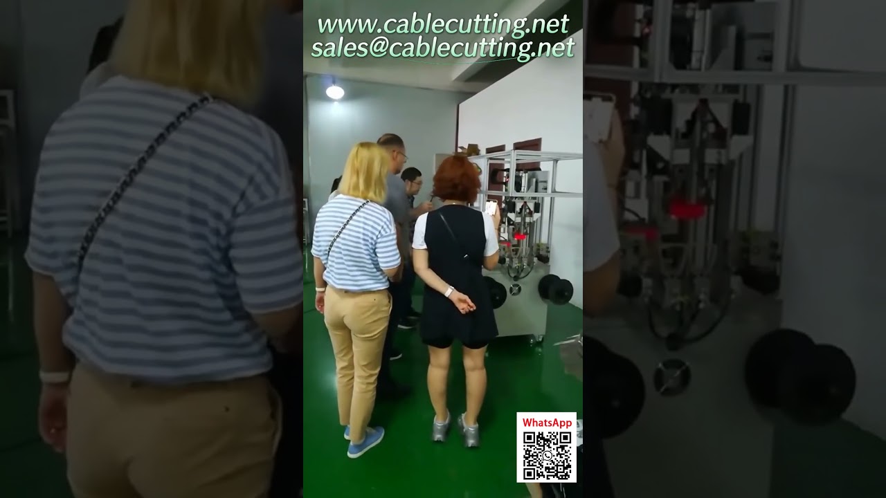 Trimmer Line Winder & Tyer  Factory Acceptance Test FAT for Russian Client