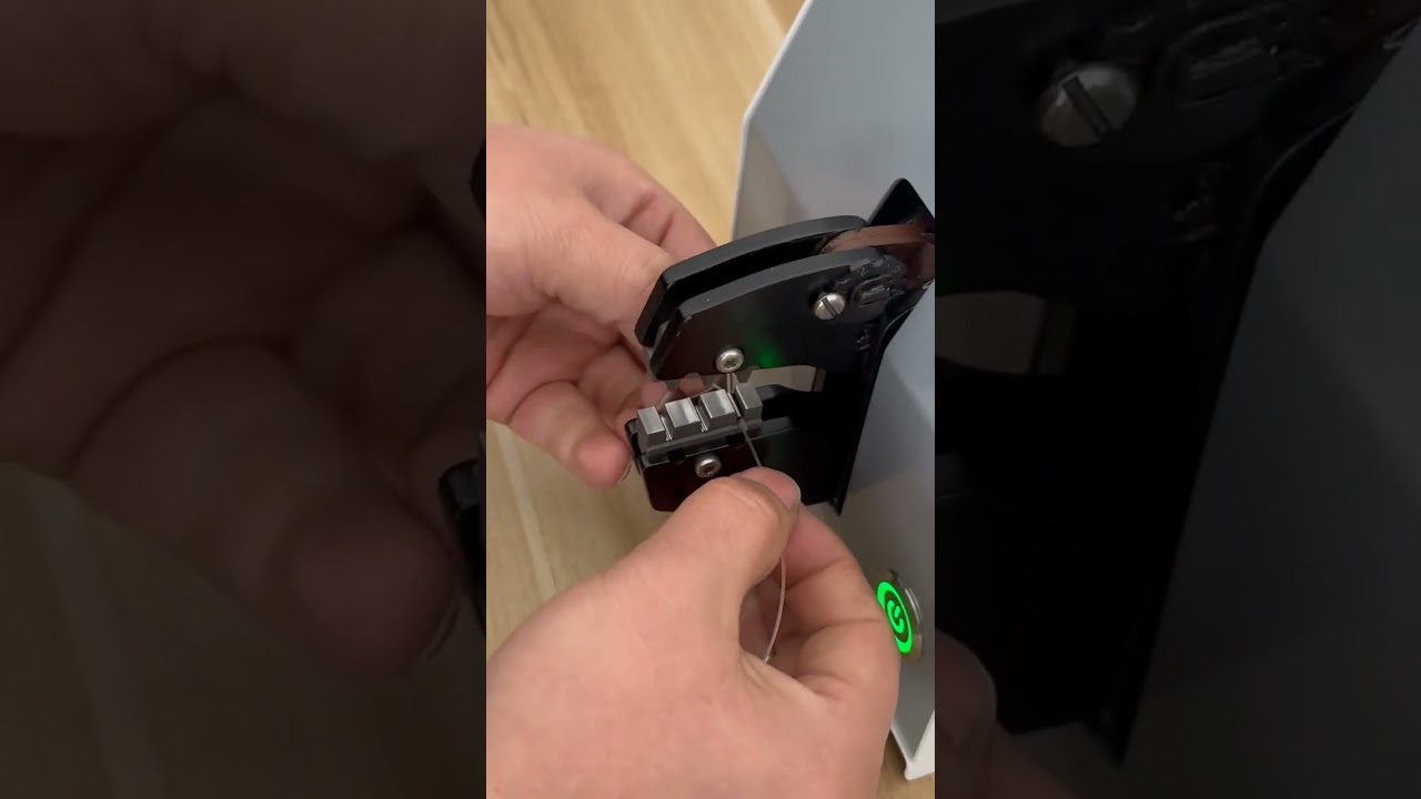 Pneumatic Crimping Machine for Fishing Line Sleeves and Other Terminals #factory #machine