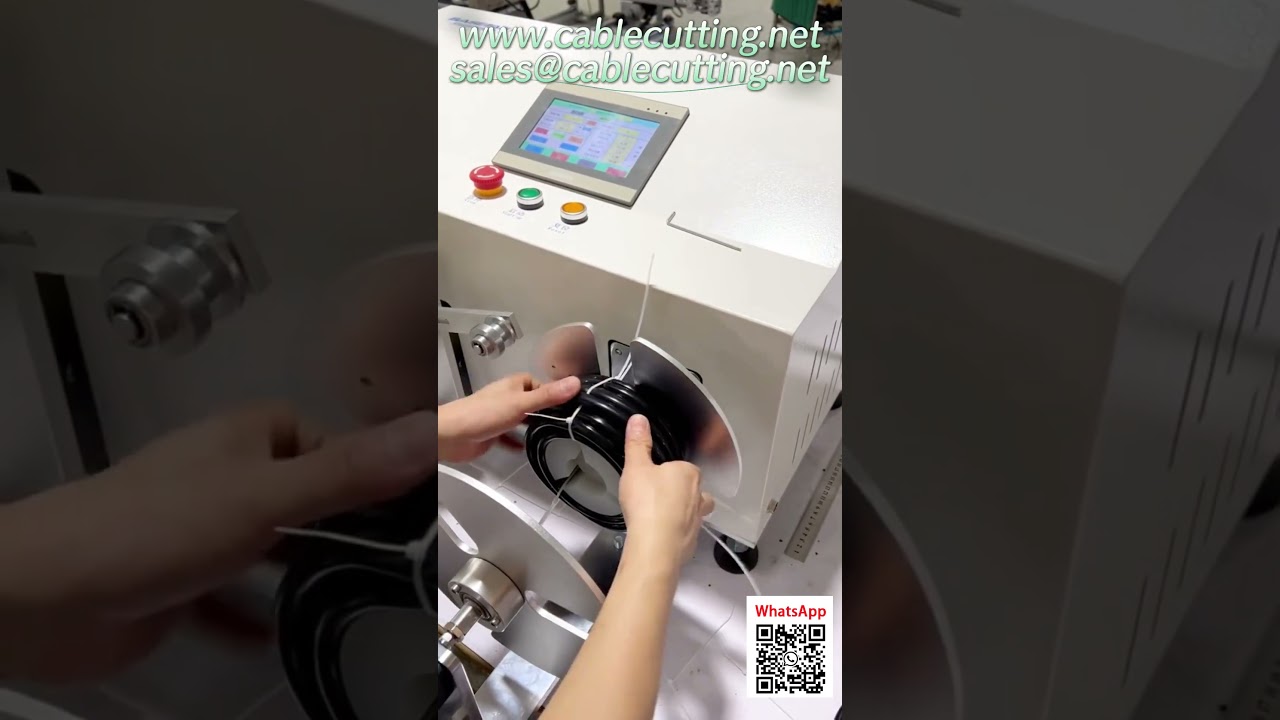 Metering, Traversing, and Winding Machine for Cable Spooling & Cutting