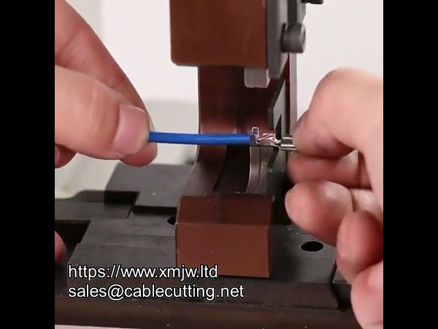 2t Precision Automatic Terminal Crimping Machine Ce Certification Wire Harness Connector Lugs Press