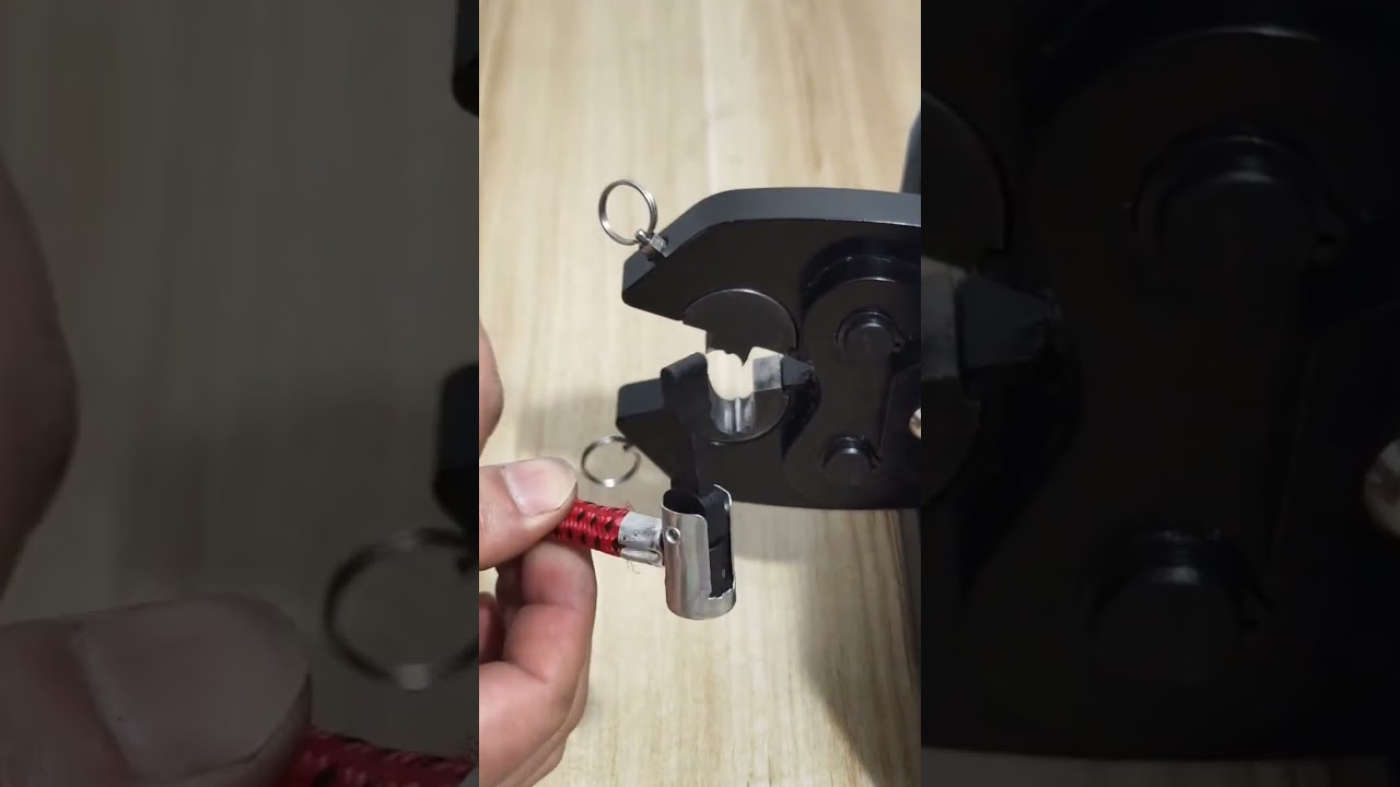 Versatile Pneumatic Crimping Machine for Factory Automation