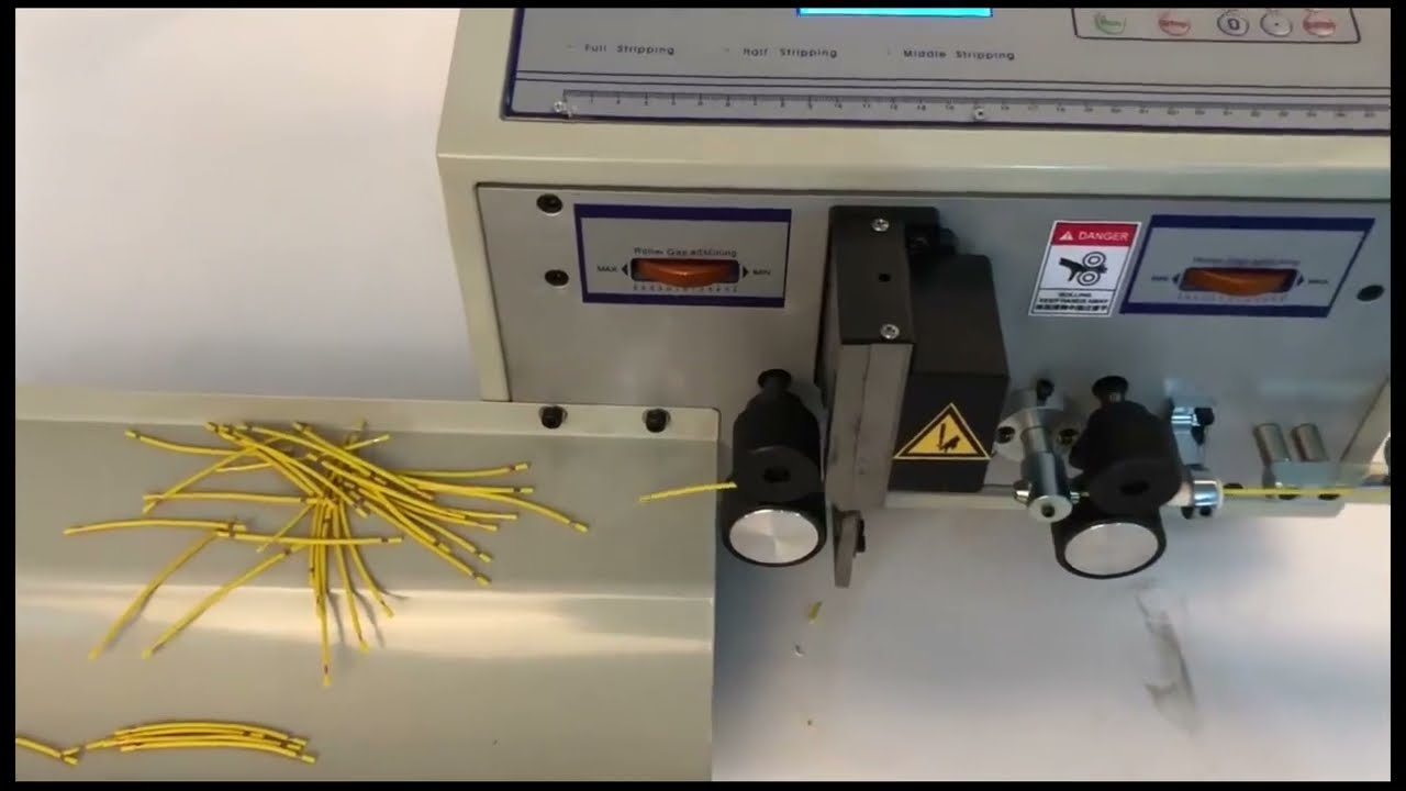Automatic Cable Wire Stripping Machine For Cutting And Stripping Wires