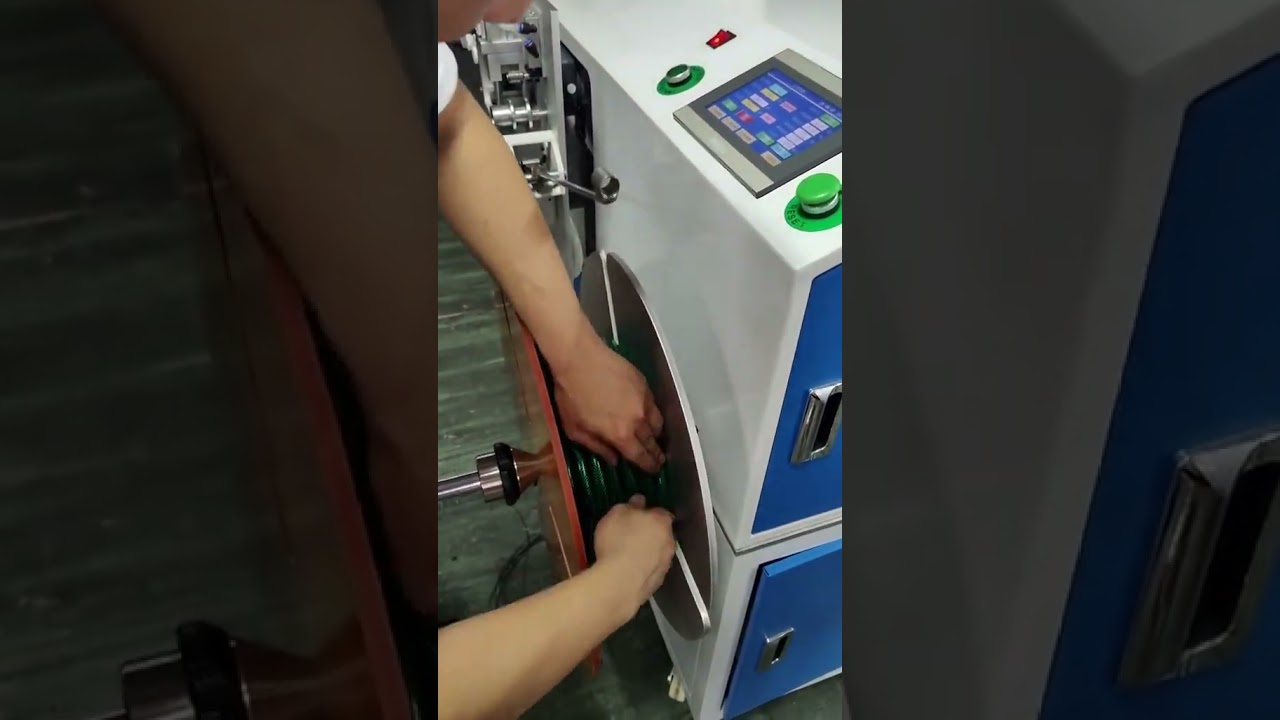 Precise Floor Standing Metering Tube Coiler with Neat Winding & Clean Cutting