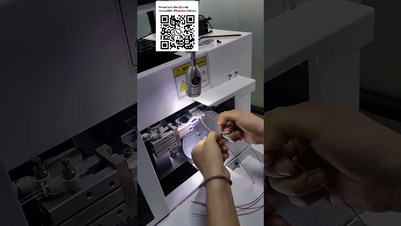 Automatic Machine Print, Insert & Bake Number Tubes  Heat Shrink #Automation Machinery