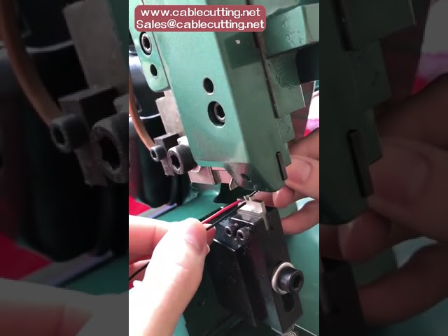 Automatic super mute type copper belt crimping machine, precision copper belt wire splicing connecti