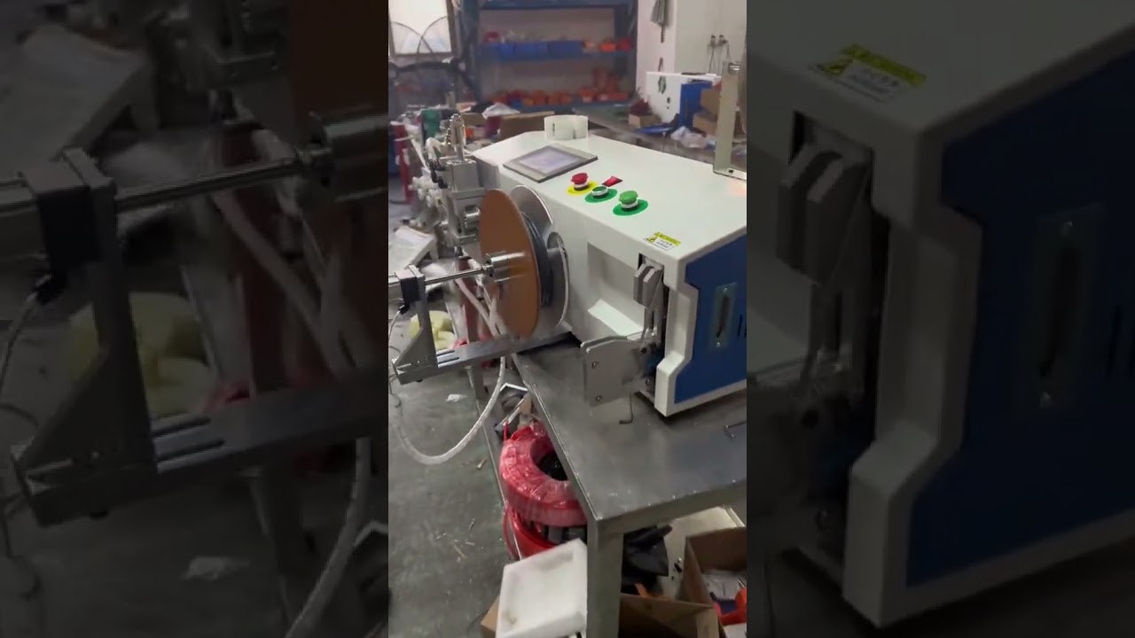 Tabletop Metering Wire Winding & Tying Machine for Power Cords & More