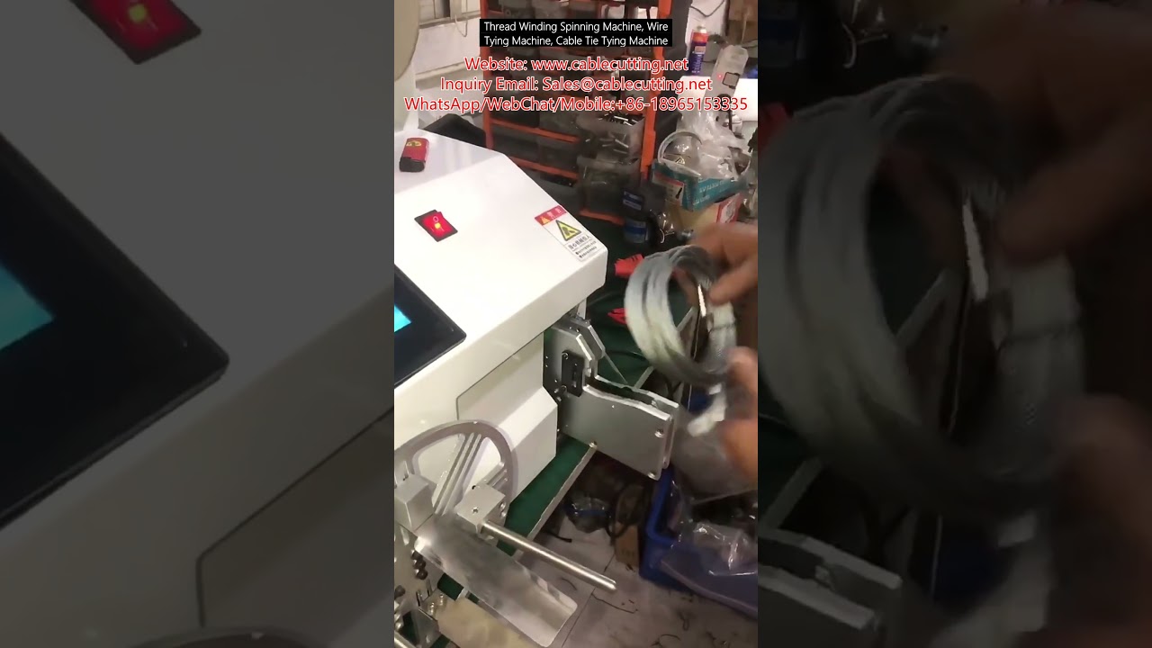 Thread Winding Spinning Machine, Wire Tying Machine, Cable Tie Tying Machine