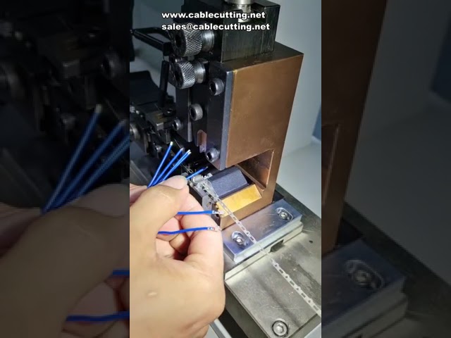 2Ton Electric Wire Crimping Machine JST Semi Automatic Terminal Crimping Machine With Euro Crimping