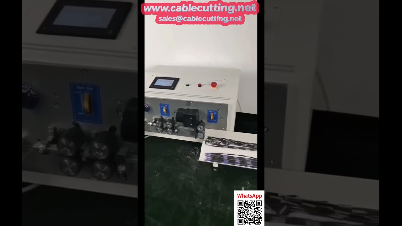 Peladora intermedia automática de alta velocidad para cable plano con cubierta