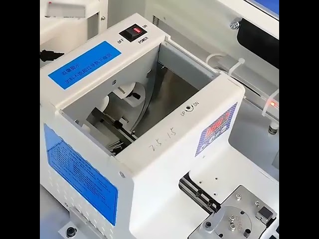 Semi Automatic Ferrule Terminal Crimping Machine   Wire Strip, Twist & Crimp for Pre Insulated Tubul