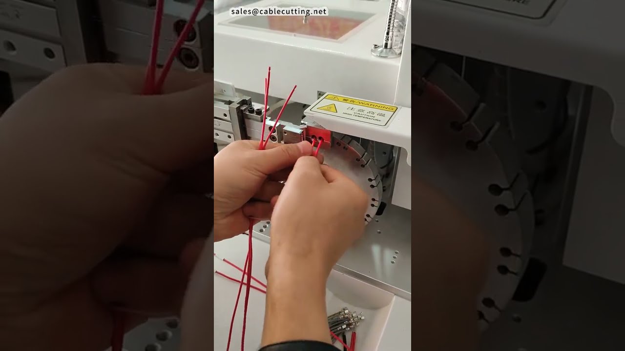 Automatic Tube Inserting Machine Sleeving Machine #factory #machine