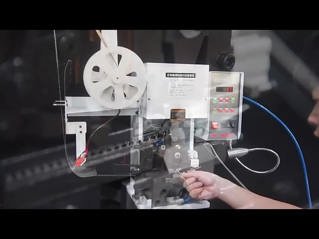 Semi Automatic Cable Stripping & Crimping Machine   MolexJSTXH Cable Terminal Crimper