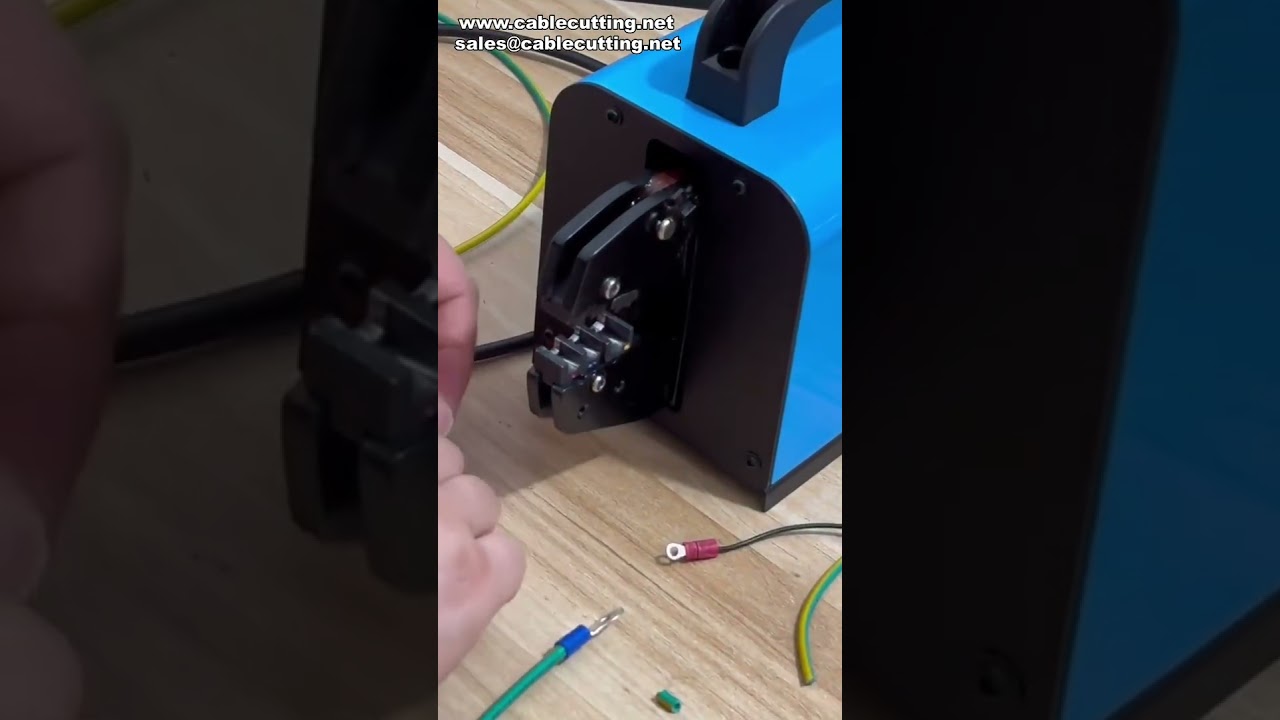 16M Pneumatic Terminal Crimping Machine Vertical Design for Easy Operation