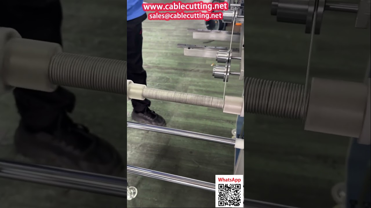 Enrouleuse Compteuse Automatique de Précision pour Câble Coaxial  Antenne