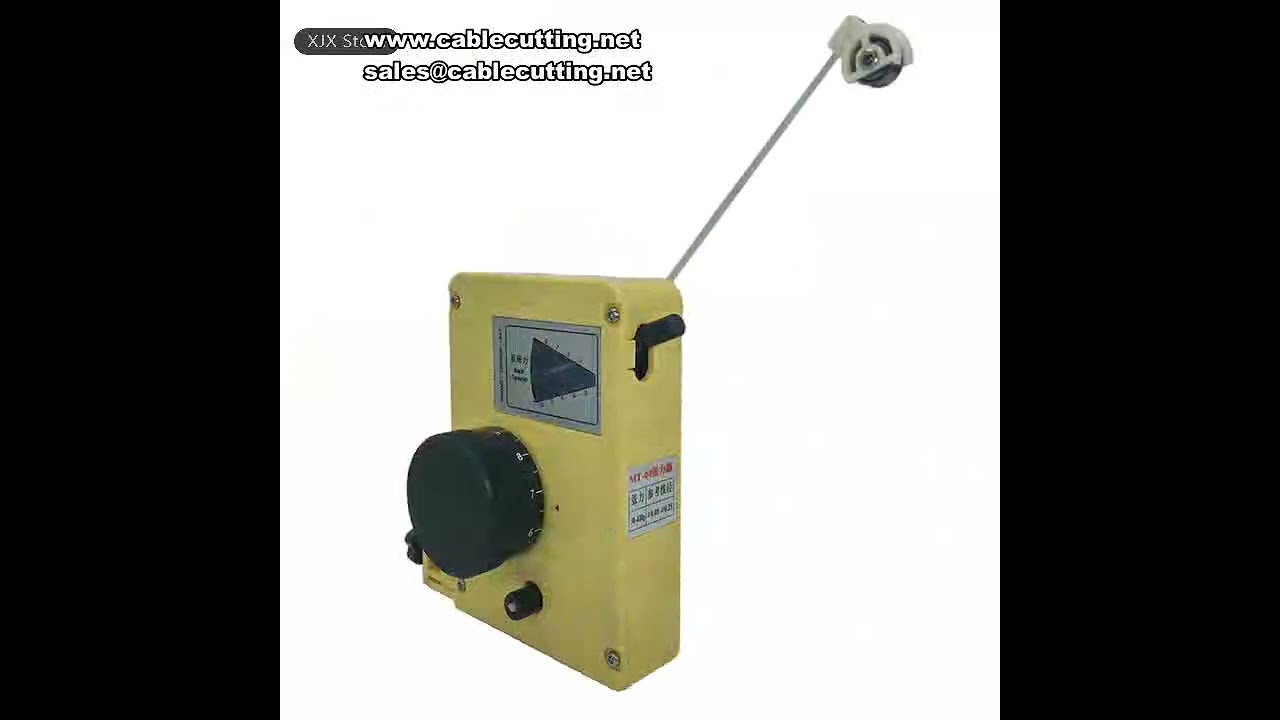 Mechanical Damping Tensioner Tension Controller Coil Winder Winding Machine for Wire Diameter 0 025m