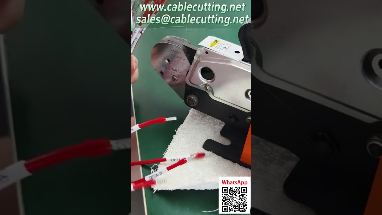 AM-6-4 Tubular Terminal Crimping Machine for 0.25-10 sq mm Wires with Positioning Plate