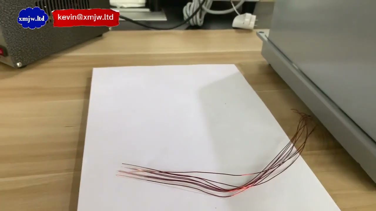 Magnet Enamel Wire Stripping Machine Motor Transformer Wire Stripper Machine