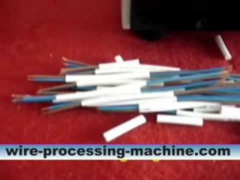 Flat Dual Core Wire Stripping and Cutting machine (WPM-09P) http://www.cablecutting.net/
