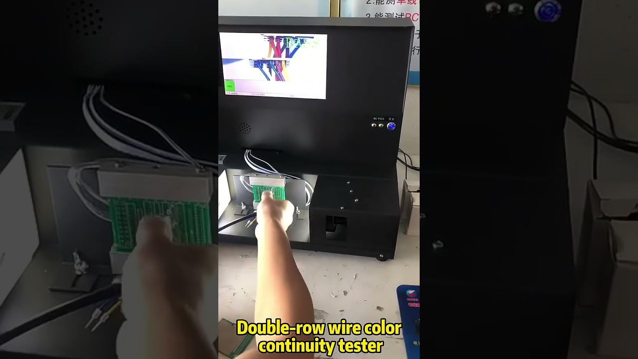 Double End Hole Rubber Sleeve Continuity & Sequence Tester   CableWire Assembly Products