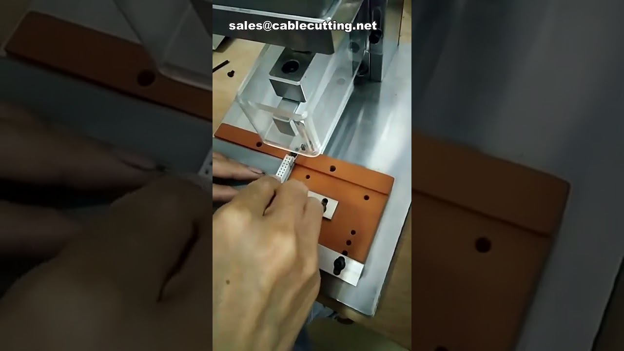 Adjustment Idc Computer Cable Crimping Machine 8p To 64p Cable Ribbon Cable Pneumatic Crimping, Idc