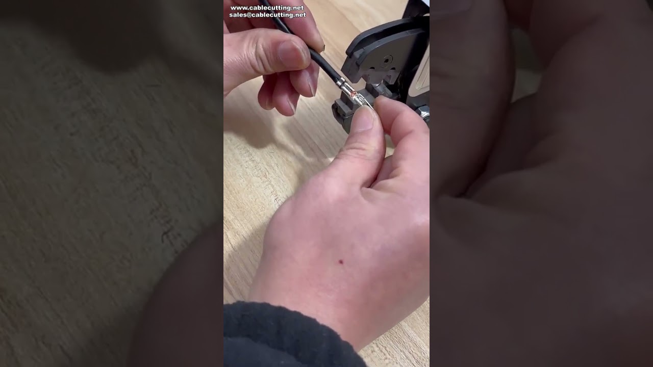 Precision Crimping Custom Dies for Beautiful Crimps on Non Standard Terminals