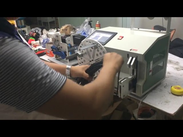 cable wire coil winding and binding machine WPM-212C