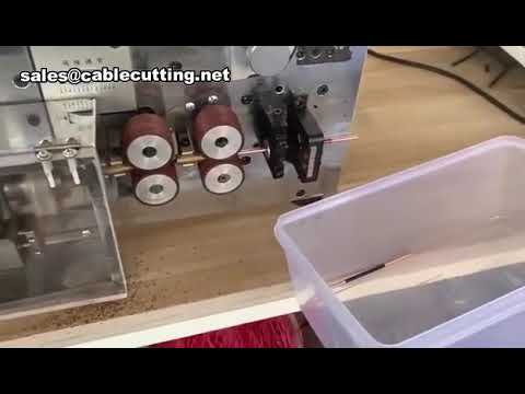 Enameled Wire Cutting and Stripping Machine - Automatic Enamel Remover