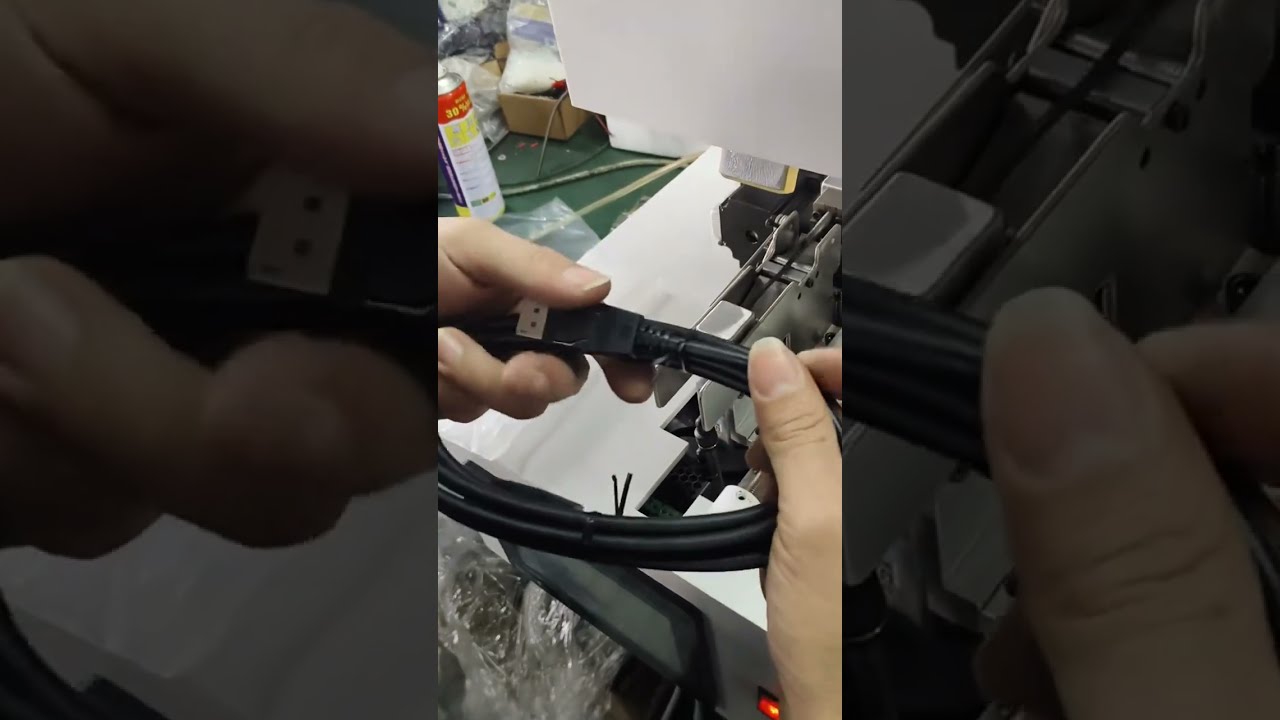 Coreless Twist Tie Machine for Wire Harness Processing #machine #automobile #diy