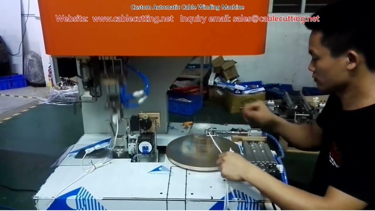 Custom Automatic Cable Winding Machine