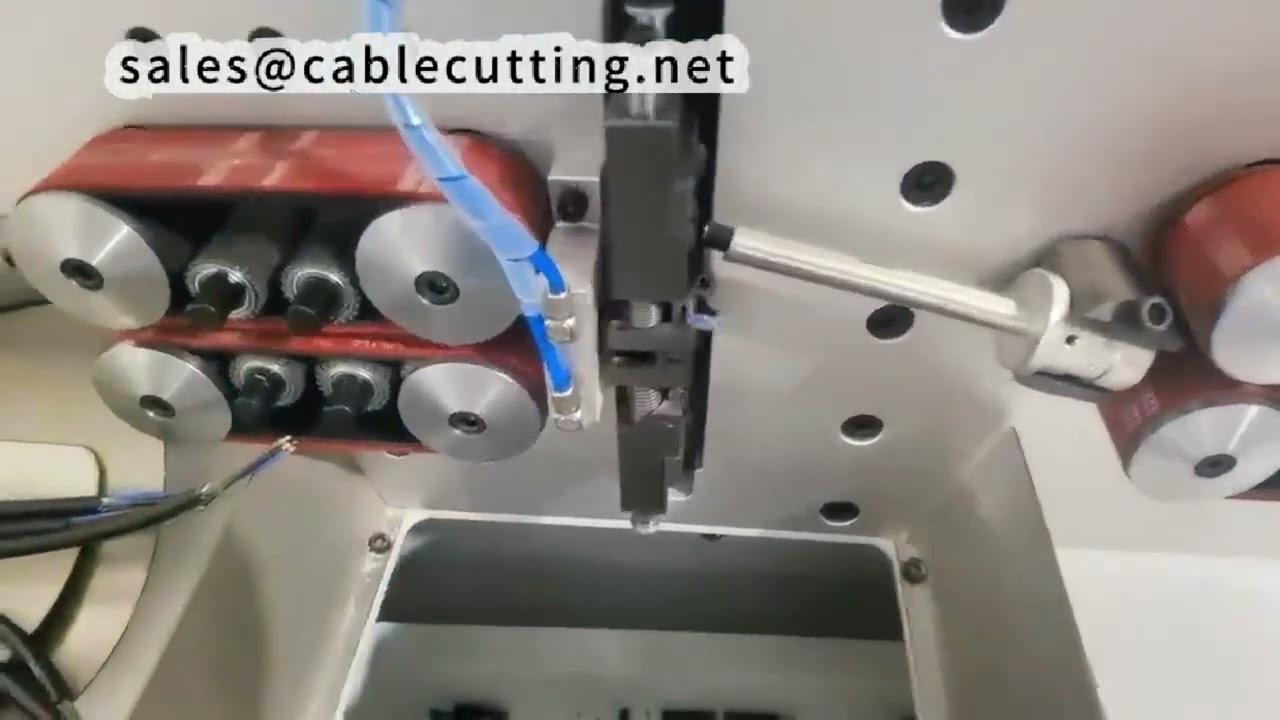Large Gauge Wire Cutting and Inner-Outer Stripping Machine