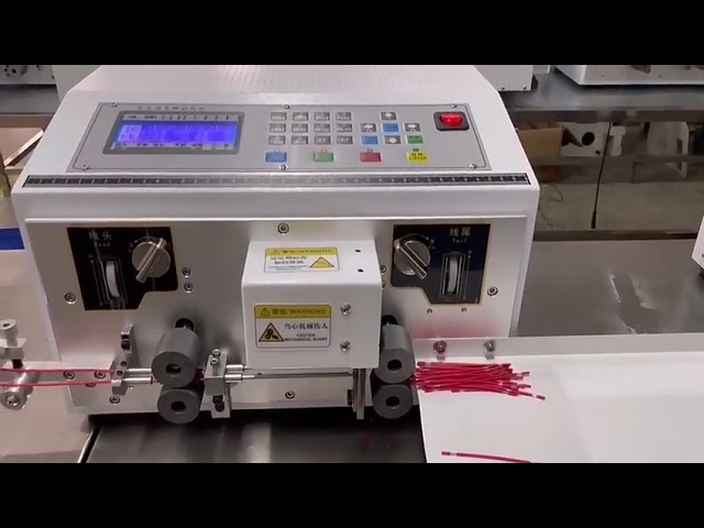 High Precision Automatic Wire Cable Stripping & Cutting Machine   0 1 16mm² BVBVR