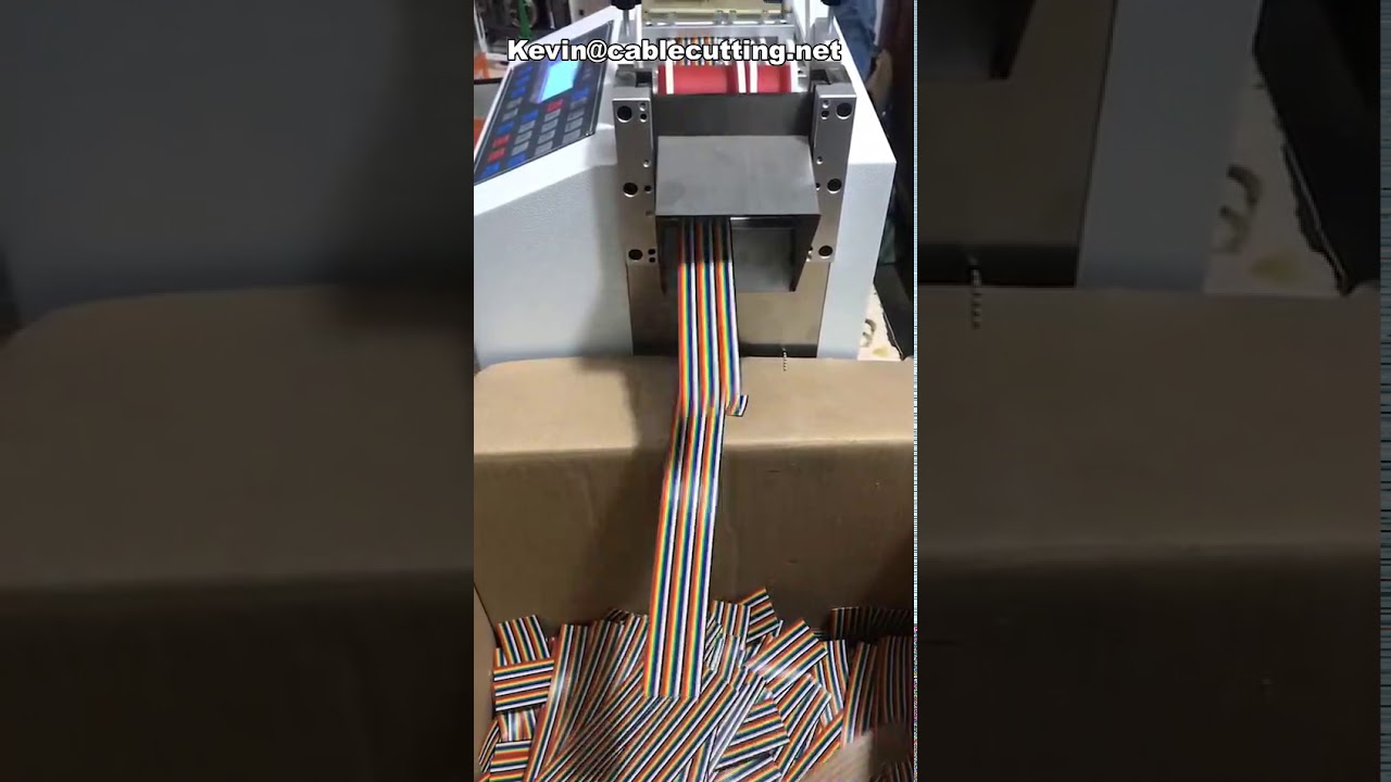 Ribbon Cable Cutter Fully Automatic Flat Cable Cutting Machine