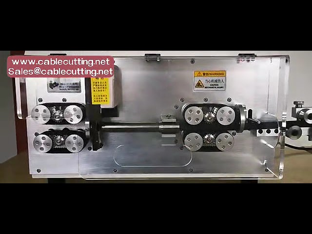 Высокопроизводительный станок для резки и зачистки крупных квадратных кабелей 70 кв. мм