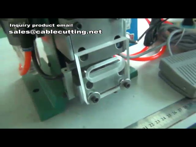 Vertical Type Wire Stripping Machine,Semi automatic Wire Striper,Wire Pelling Machine