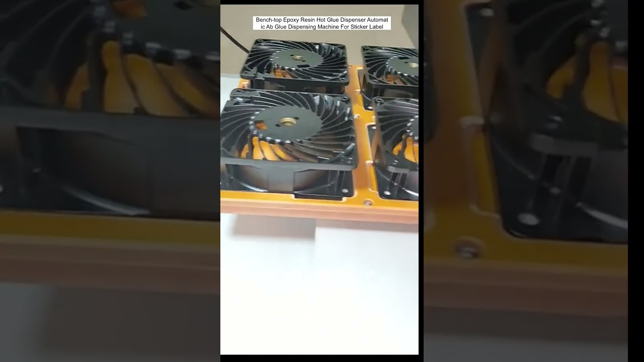 Bench top Epoxy Resin Hot Glue Dispenser Automatic Ab Glue Dispensing Machine For Sticker Label