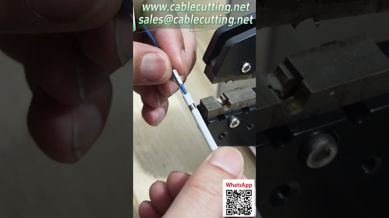 氣動壓接機  客製模具壓接帶小翅膀特殊端子