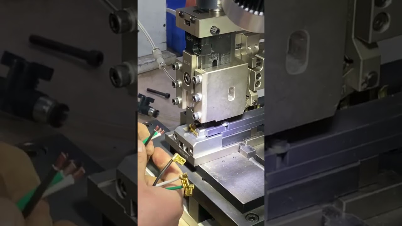 Korean MechanicalPneumatic HorizontalVertical Terminal Applicator   145mm Closing Height