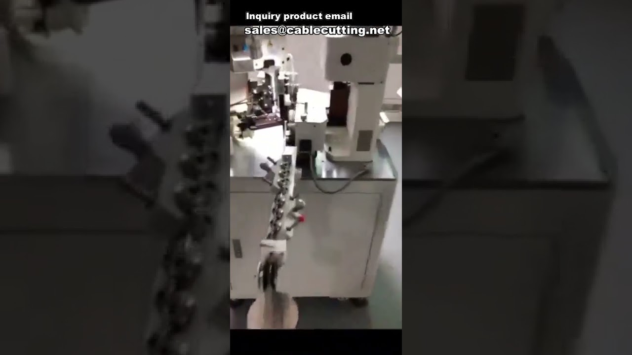 Auto Wire Double Ends Crimping Wire Processing Equipment,Auto Double Ends Continuous Terminal Crimpi