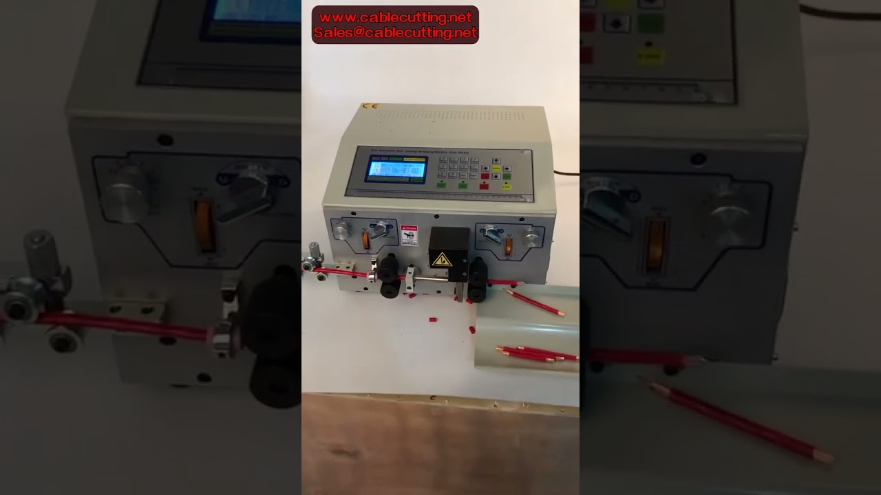 Automatic Computer Wire Stripper Twister Cutter Machine 0 1 4 5mm2 Wire Twisting Peeling Stripping C